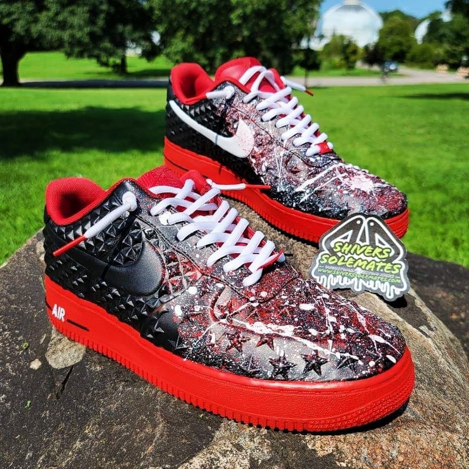 Shiver's SoleMates Custom Bills Fan Sneakers